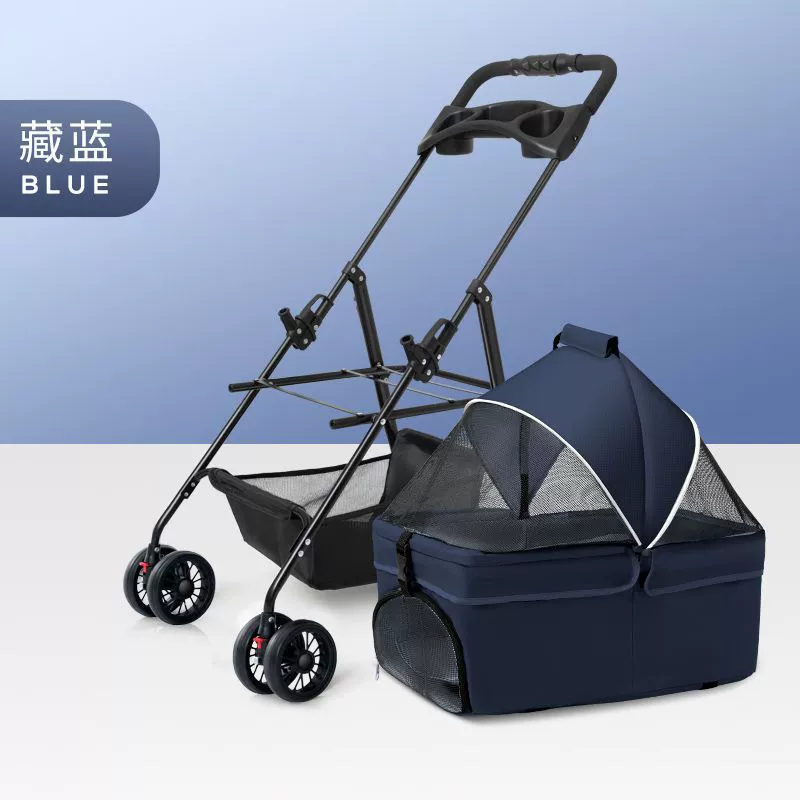 Foldable cart to go out, pet, cat