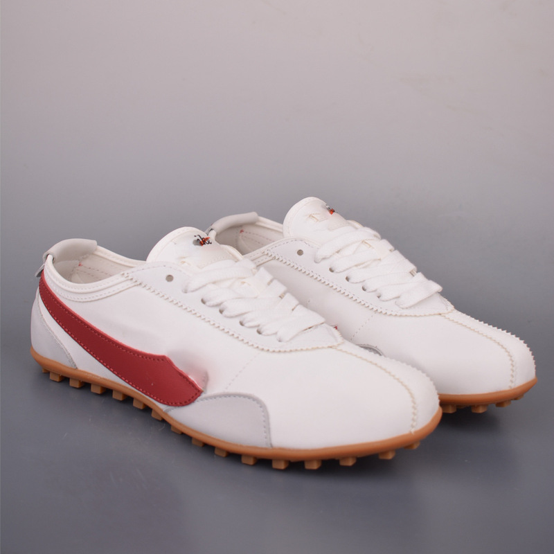 Foreign Trade Moon Shoe Waffle Moon Shoes Thin-Soled Retro French-Style Flat Shoes Comfortable Non-Slip Casual Shoes Foreign Trade Moon Shoe Waffle Moon Shoes Thin-Soled Retro French-Style Flat Shoes Comfortable Non-Slip Casual Shoes