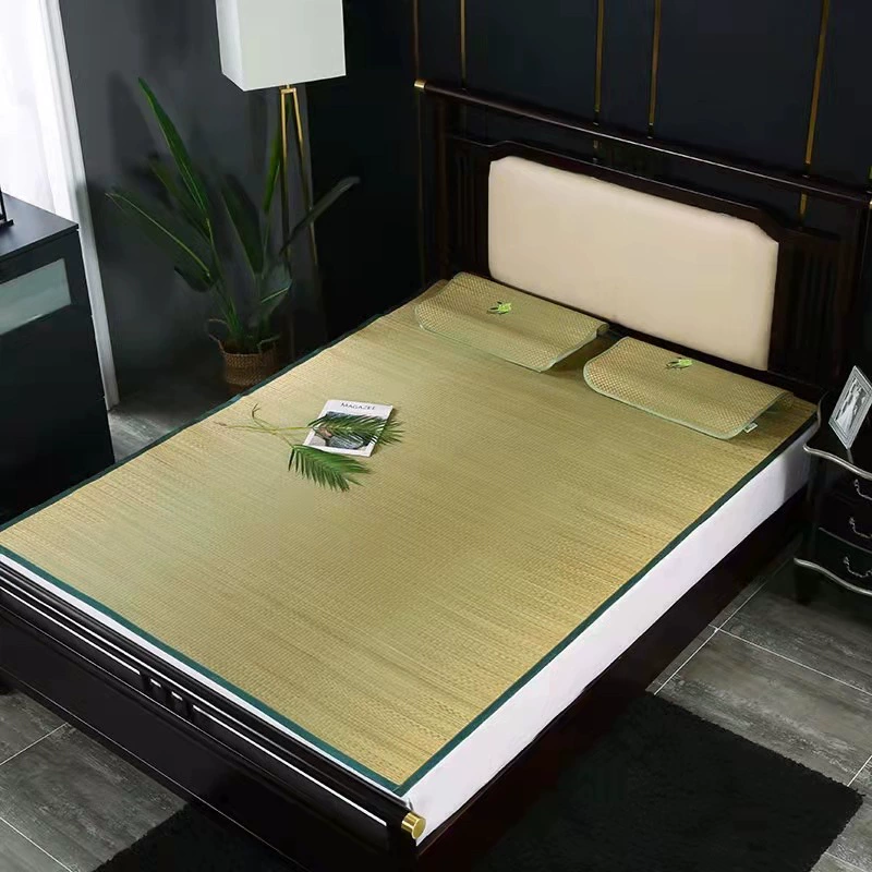 Соломенный коврик натуральный соломенный коврик прямо летом