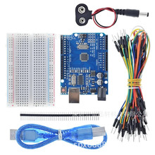 arduino R3���T�W��DIY�׼� 400������� ���� R3���� 9V늳ؿ�