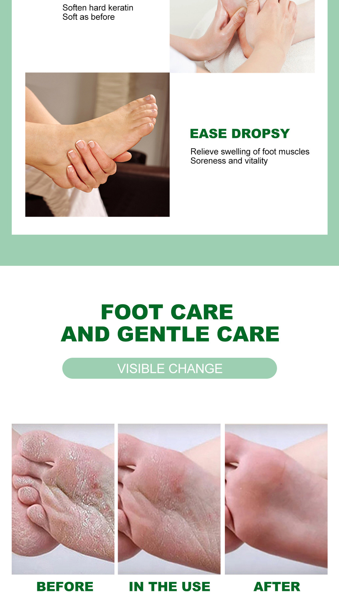 Letter Foot Care Simple Style Personal Care display picture 6