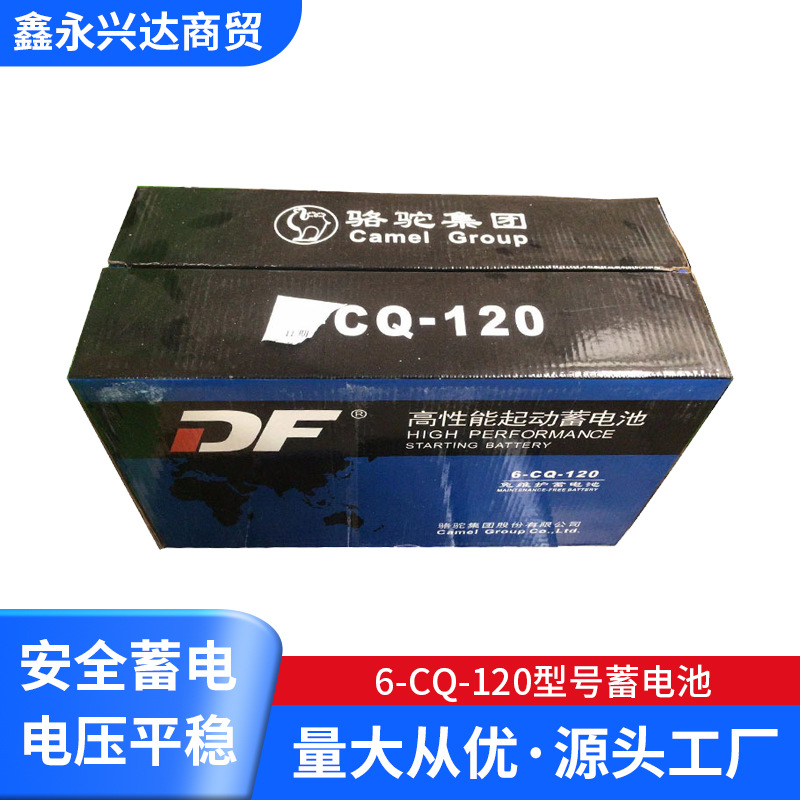 现货批发6-CQ-120型号蓄电池 起动型免维护蓄电池