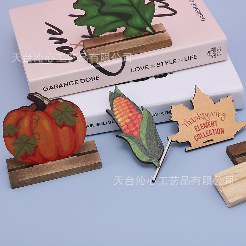 2022 Cross-Border Latest Autumn Thanksgiving Wooden Ornaments Popular Harvest Festival Wooden Ornaments 2022 Cross-Border Latest Autumn Thanksgiving Wooden Ornaments Popular Harvest Festival Wooden Ornaments