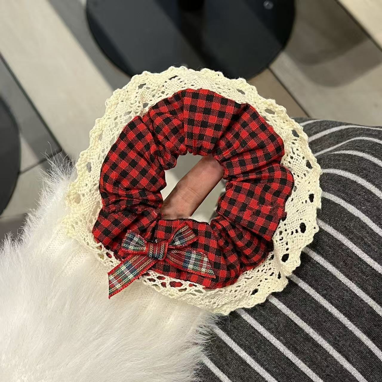 AL Hair Ring No. 54 - Red y Negro