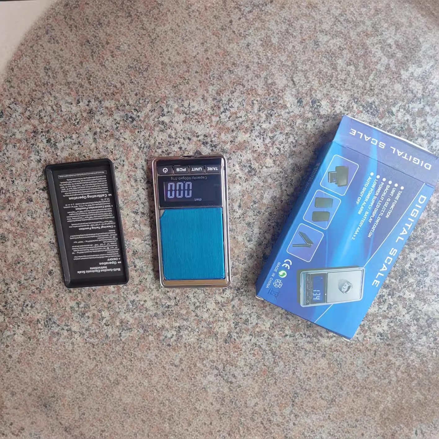 500g / 0.01g escala de joyería mini escala escala de oro escala de palma escala de gramo