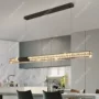 一字意式新款餐厅吊灯