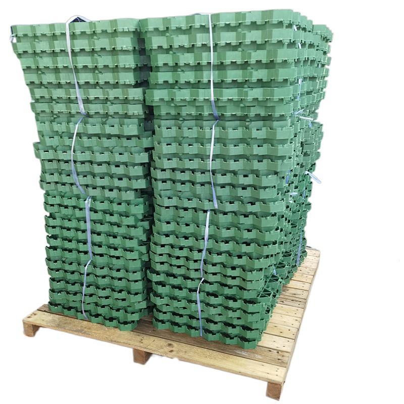 现货抗压植草格停车场园林绿化5公分绿色网运动场小区消防车通道