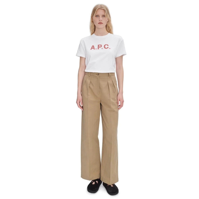 New Product Apc Japan and Korea Popular Embroidered Pattern Printed 100% Pure Cotton Regular Size T-Shirt for Men and Women Couple's Short-Sleeve Shirt New Product Apc Japan and Korea Popular Embroidered Pattern Printed 100% Pure Cotton Regular Size T-Shirt for Men and Women Couple's Short-Sleeve Shirt