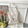 Shopping bag, cartoon study bag, cloth bag