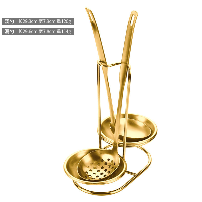 Colgando el conjunto de sopa de acero inoxidable para comer sopa de acero inoxidable