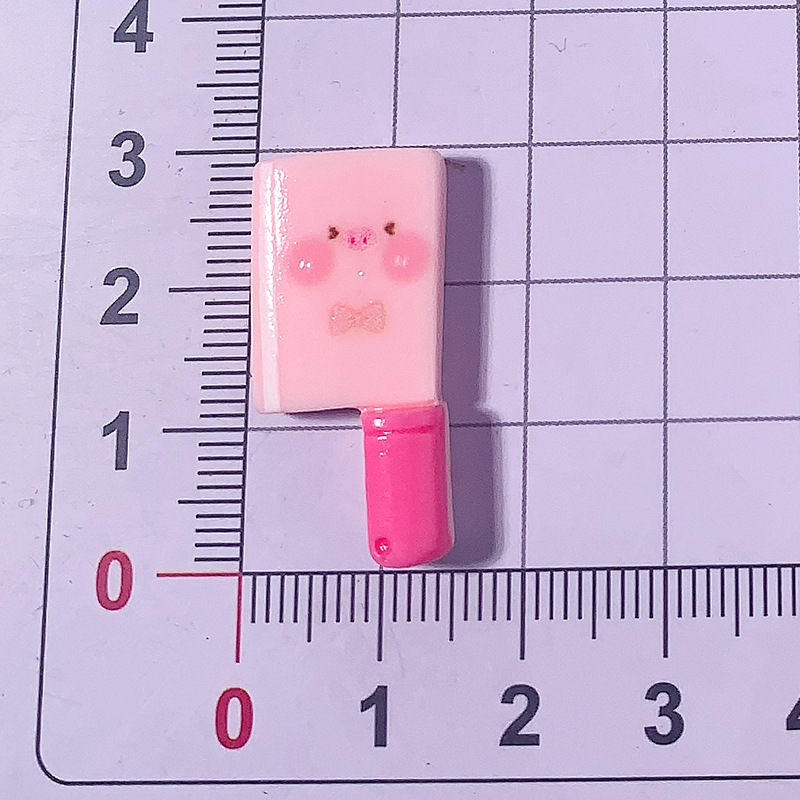 Nuevos dibujos animados para jugar con platos de cerdo tazas diy accesorios de resina crema pegamento para el cabello zapatos botones accesorios de taza de agua