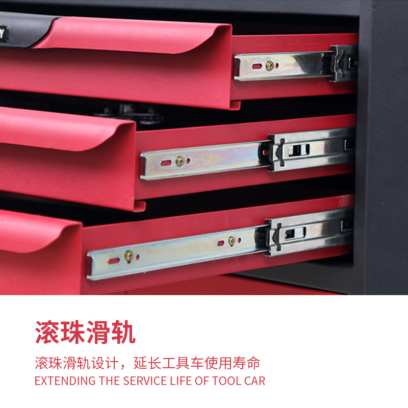 En stock reparación de automóviles y protección automática portátil multi-funcional Almacenamiento de herramientas pesadas Carro de coche gabinete de almacenamiento con herramientas