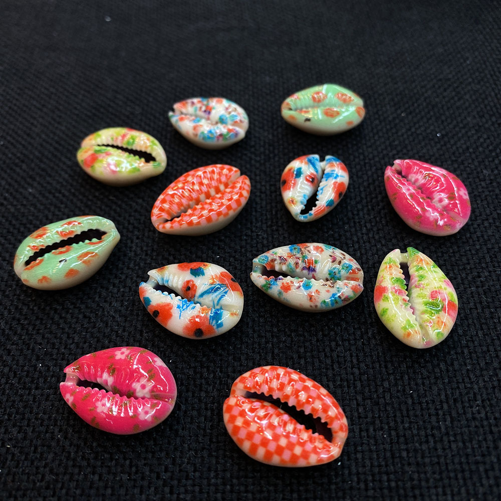 18 * 24mm Jewelry Making Size 1 Piece 18 * 24mm Shell Flower DIY Jewelry Accessories Beads