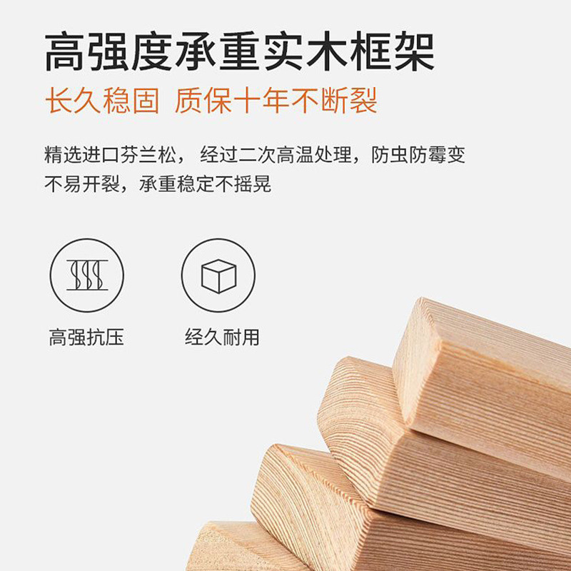 实木沙发小户型简约现代客厅卧室组合阳台三人位中式木质靠背长椅|undefined