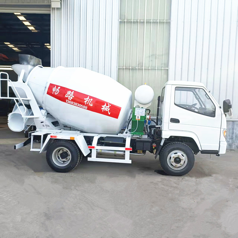 小型2方3方车载式混凝土搅拌车 小型唐骏3方水泥罐车厂家直供