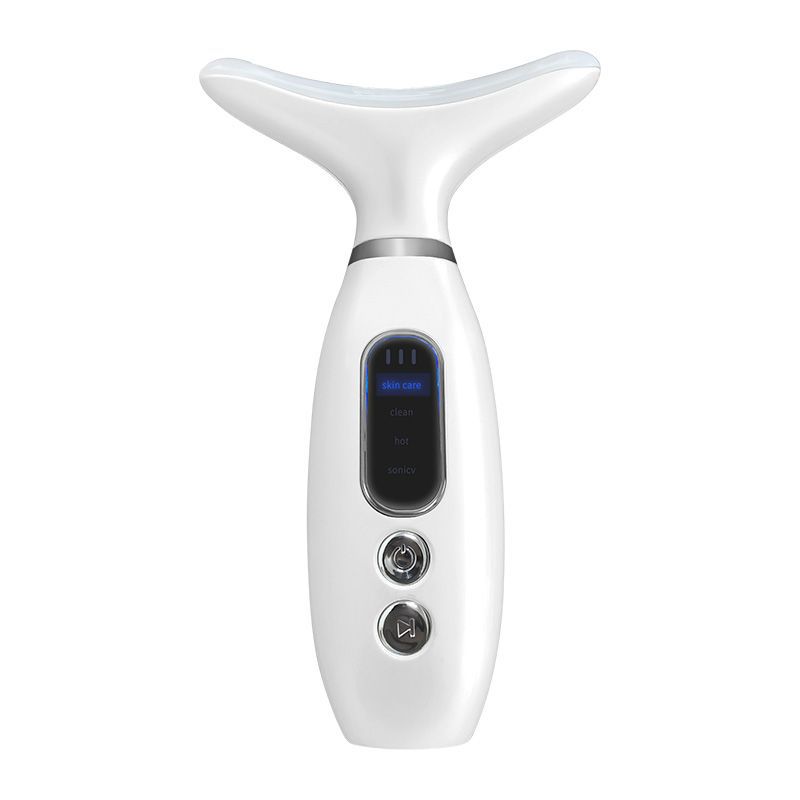 Nuevo dispositivo eléctrico transfronterizo de belleza de cuello, dispositivo de belleza de calentamiento de temperatura constante, masajeador de cuidado facial para el cuello image 6