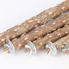 Parrot supplies Bird claw grinding rod Sichuan pepper wood stand rod Bird sanding rod Sichuan pepper wood stand bar Sichuan pepper wood teeth grinding 