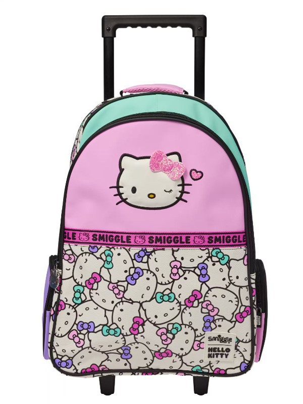 Mochila australiana smiggle escuela primaria y secundaria tamaño medio de hombro mochila ultraligera mochila de dibujos animados dulce para niños.