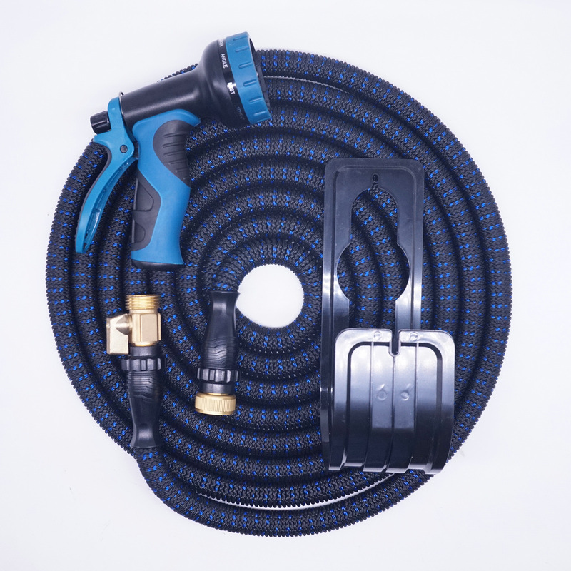 花园伸缩水管套装 五件套 自动伸缩花园水管三倍伸缩 产品全检