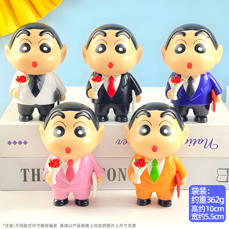 クレヨンしんちゃんの手作りブラインドケース美楽ティクロミルビ宝可夢いちご熊玩具人形置物模型|undefined