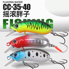 ルアーベイト cc35cc40 スローシンキングロック ロングショット リトルファット バイオニックベイト フェイクベイト キャップマウス ミリタリーフィッシュ フェイクベイト