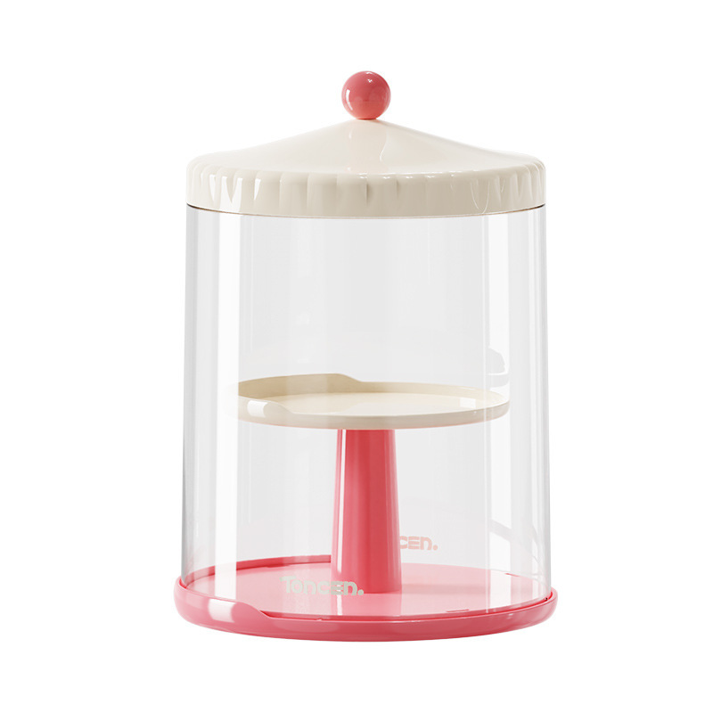 透明回転可能ブラインドボックス収納展示棚多層人形手作り展示ボックス防塵バブルマット収納ボックス|undefined