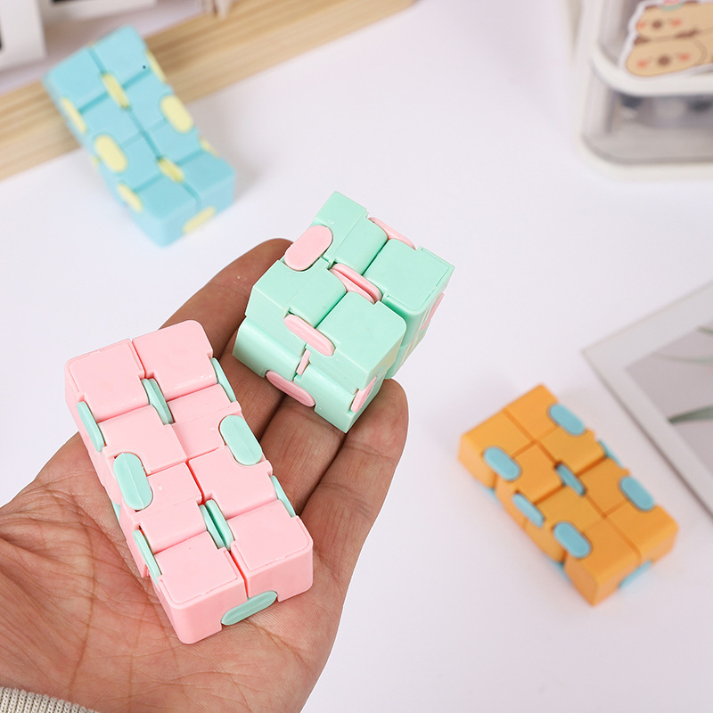 Cubo de Rubik de segundo orden creativo ilimitado cubo de Rubik color caramelo niño adulto dedo descompresión juguete regalo