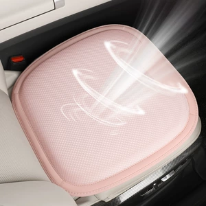 Car Seat Cushion for All Seasons, Anti-Skating Silk Honeycomb Gel, Breathable Home Office Sedentary Seat Car Cooling Cushion