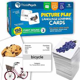 跨境图片游戏卡牌ThinkPsych First Nouns Picture Play Cards