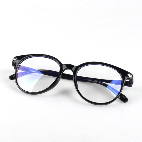 Anti-blue light, versatile computer glasses for men, plain mirror glasses for women, Korean style trendy flat mirror glasses for women, flat mirror glasses for women