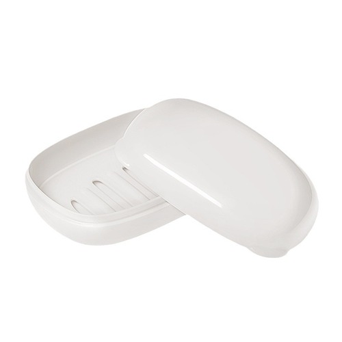 Bubble bear soap box with lid waterproof soap box creative drain soap box travel artifact portable soap tray wholesale