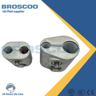 Aluminum welding special wire clamp factory direct connection railway with high-speed rail and trench wire clamp non-standard special copper nickel silicon