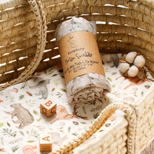 kangobaby����Ӥ��muslin����ӡ����ɴ����������ԡ��babyblanket