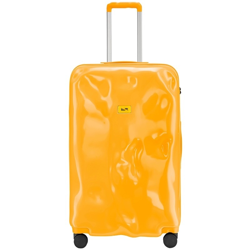 クラッシュ耐性のある箱、凹凸のある隕石痕のあるスーツケース、耐久性のあるジッパー付きPCローダースーツケース、スポーツトラベルスーツケース、機内持ち込みスーツケース