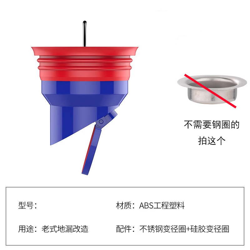 Núcleo de fuga de tierra azul (sin anillo de acero)