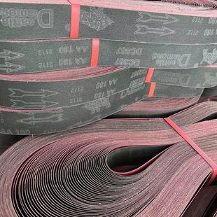 Jinniu DC567 soft cloth abrasive belt professional metal polishing special calcined red sand abrasive belt stainless steel polishing