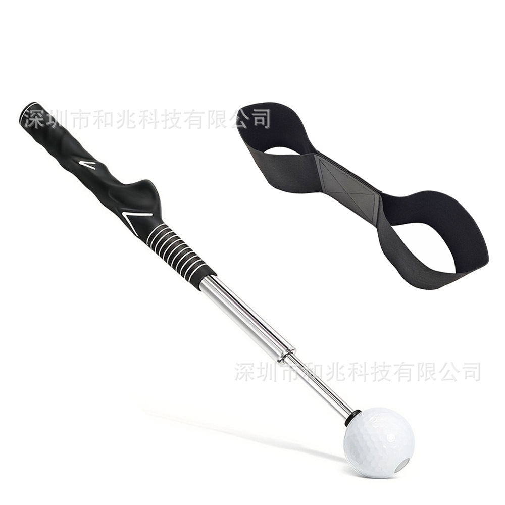 검정색 스윙 스틱 + 암 스트랩