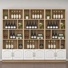 客厅展示柜酒柜商店茶叶落地家用酒架靠墙烟柜商用货柜陈列展示架