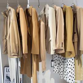 娅尔莎尾款女装清货衣服外套厂家杂款包品牌折扣走份货源批发复古