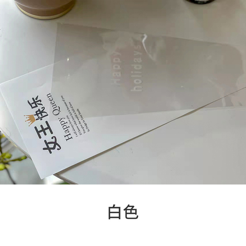 Bolsa de flores diy translúcida bolsa de embalaje de flores impermeable única bolsa múltiple ramo de rosas material de embalaje al por mayor