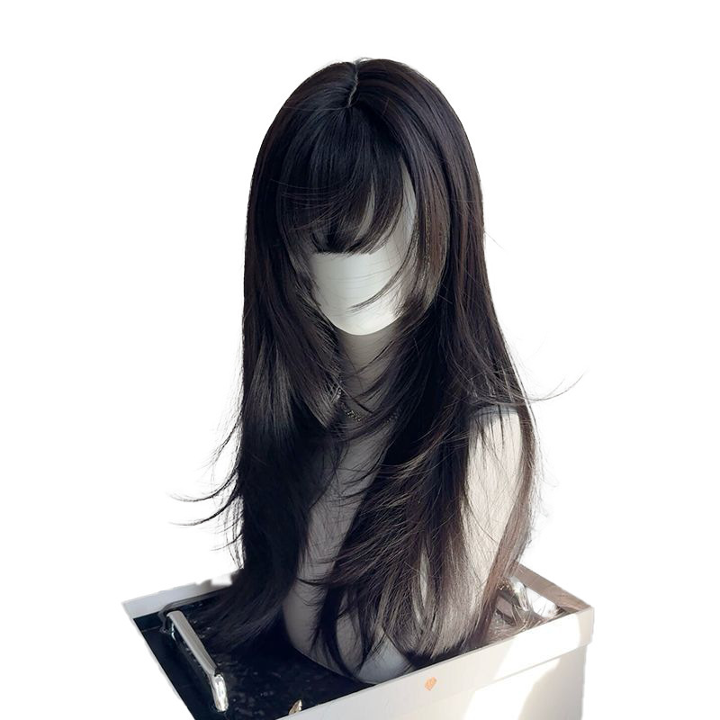 【送料無料 ウィッグ】女性用ウィッグ ハイレベルストレートヘア 有村架純肩丈ヘアフルヘッドウィッグ 女性用|undefined