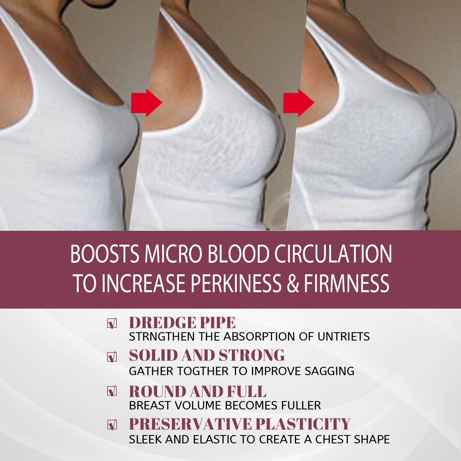 Eelhoe Beauty Fast Lift Firming&Shaping Breast Care Massage Cream_voghion.com