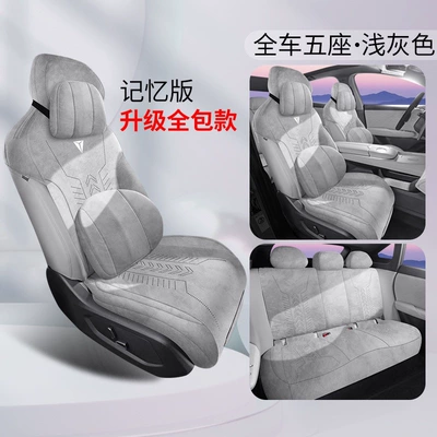 covers, all-season seat covers, Modelə uyğun (Original) oturacaq örtükləri - light-gray-rams-upgraded-full-coverage-version-memory-edition-deep-blue-s05