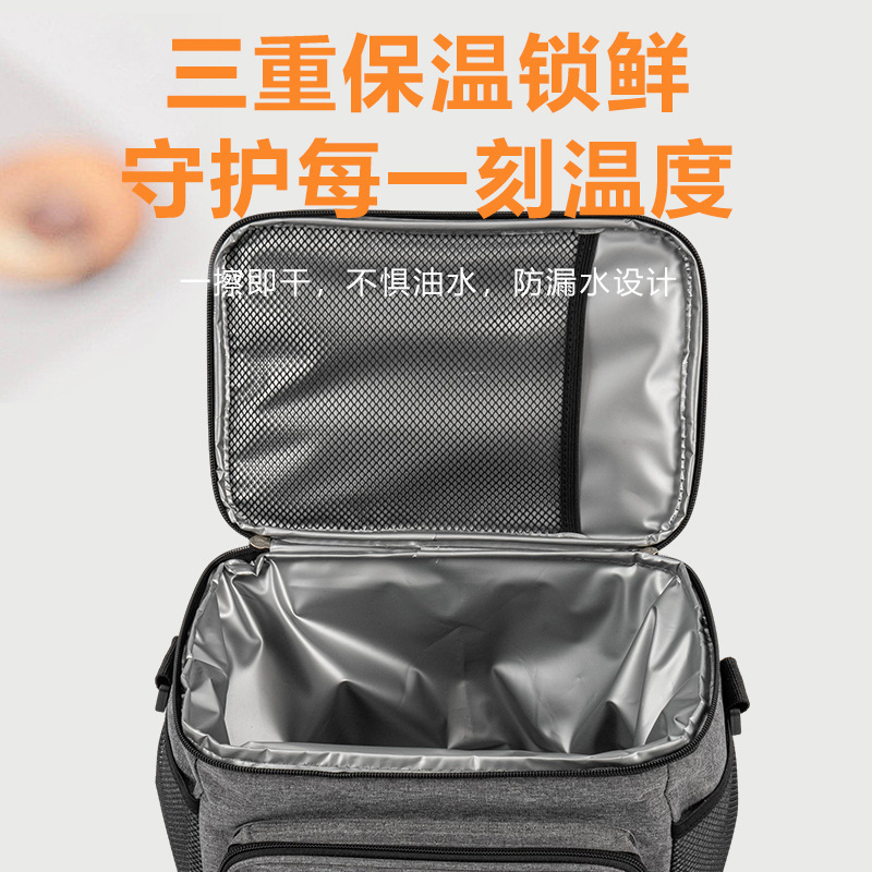 户外野餐保温包便携式多功能手提便当包露营生鲜保鲜保冷冰袋冰包|undefined