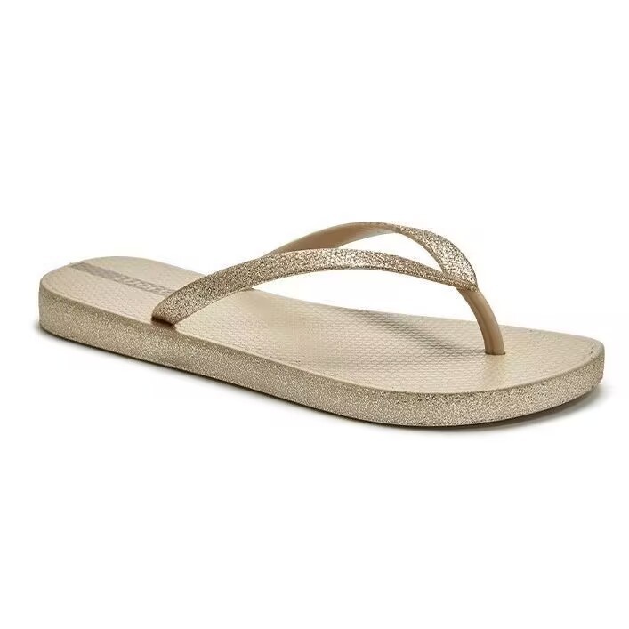 Zapatillas antideslizantes cómodas, zapatillas de vacaciones, zapatillas de viento, zapatillas de playa de talón plano en verano