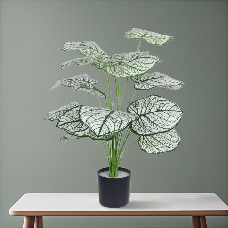 Planta Artificial Guanyin en Maceta de Plástico para Sala de Estar
