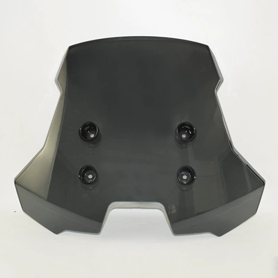 Suitable for Suzuki V-Strom Dl800 De 23-25 Modified Motorcycle Front Windshield (Motorcycle front windshield) - smoked-black