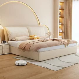 实木床;衣柜;床垫、席梦思