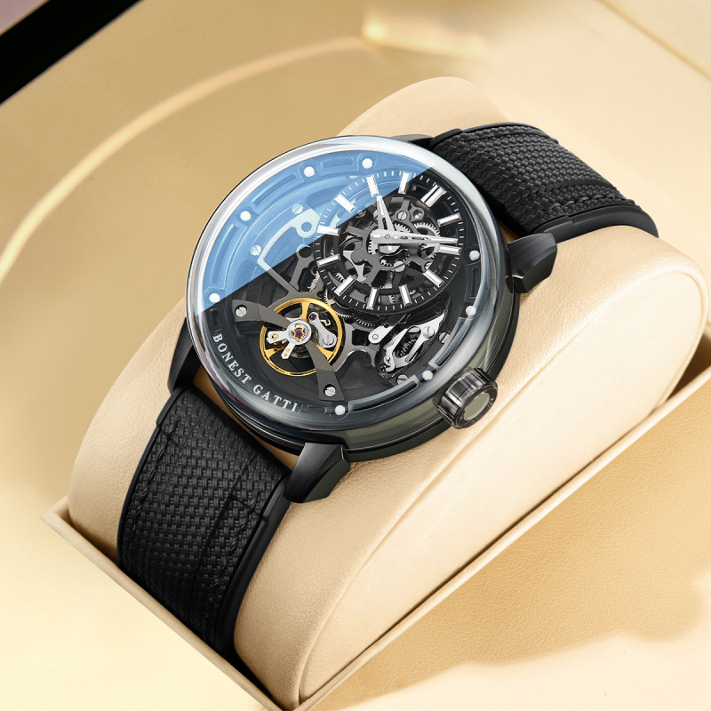 German Bugatti Bonest Gatti Watch Brand Factory Direct Sales Overseas Cross-Border Export Mechanical Watch New