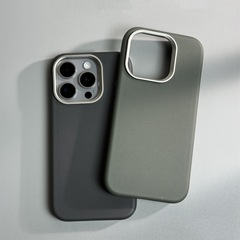 iPhone17ProMax用ケース、ダイヤモンド模様レザー、マグネット式、Apple17用メタルリング付きレンズ保護ケース13